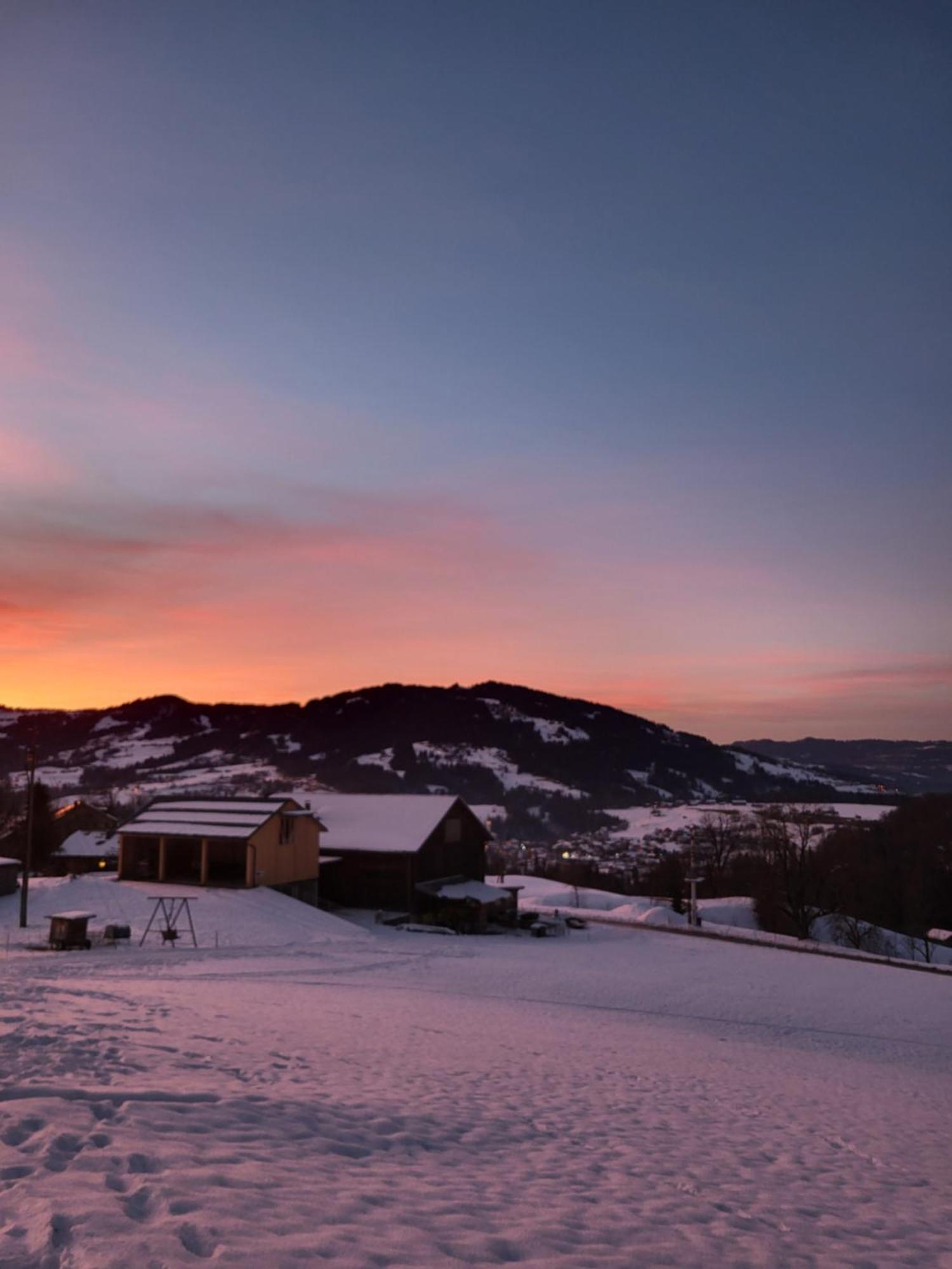 Ausblickhof Geiger Lägenhet Egg Exteriör bild
